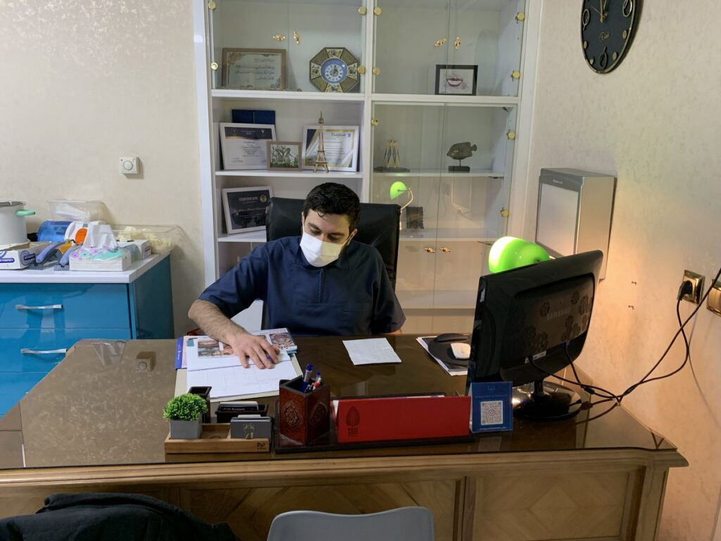 نمایی از مطب دکتر دندانپزشک مهیار ماهوش محمدی 